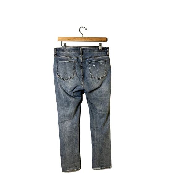 Kut from the Kloth Women's Distressed Boyfriend Jean Size 8 - Picture 2 of 11